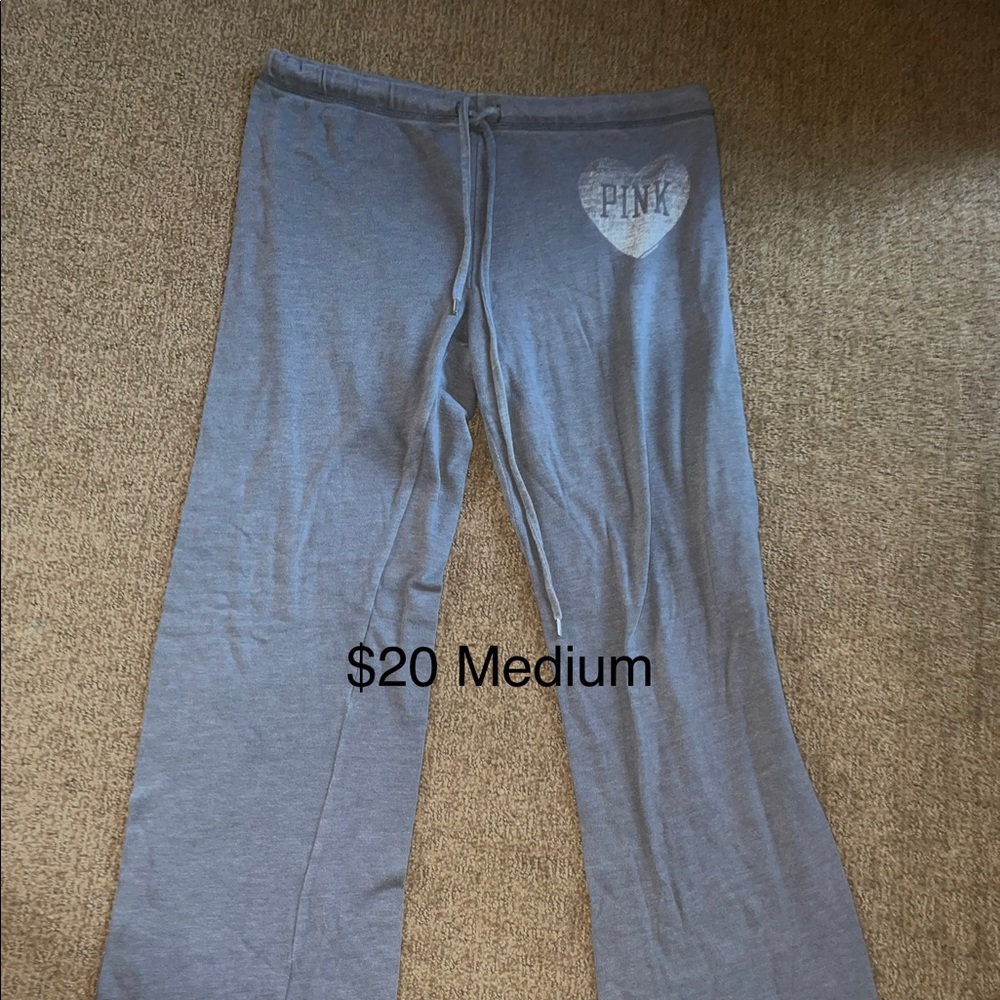 PINK medium sweatpants